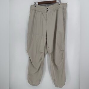 Columbia Light Khaki Track Joggers
